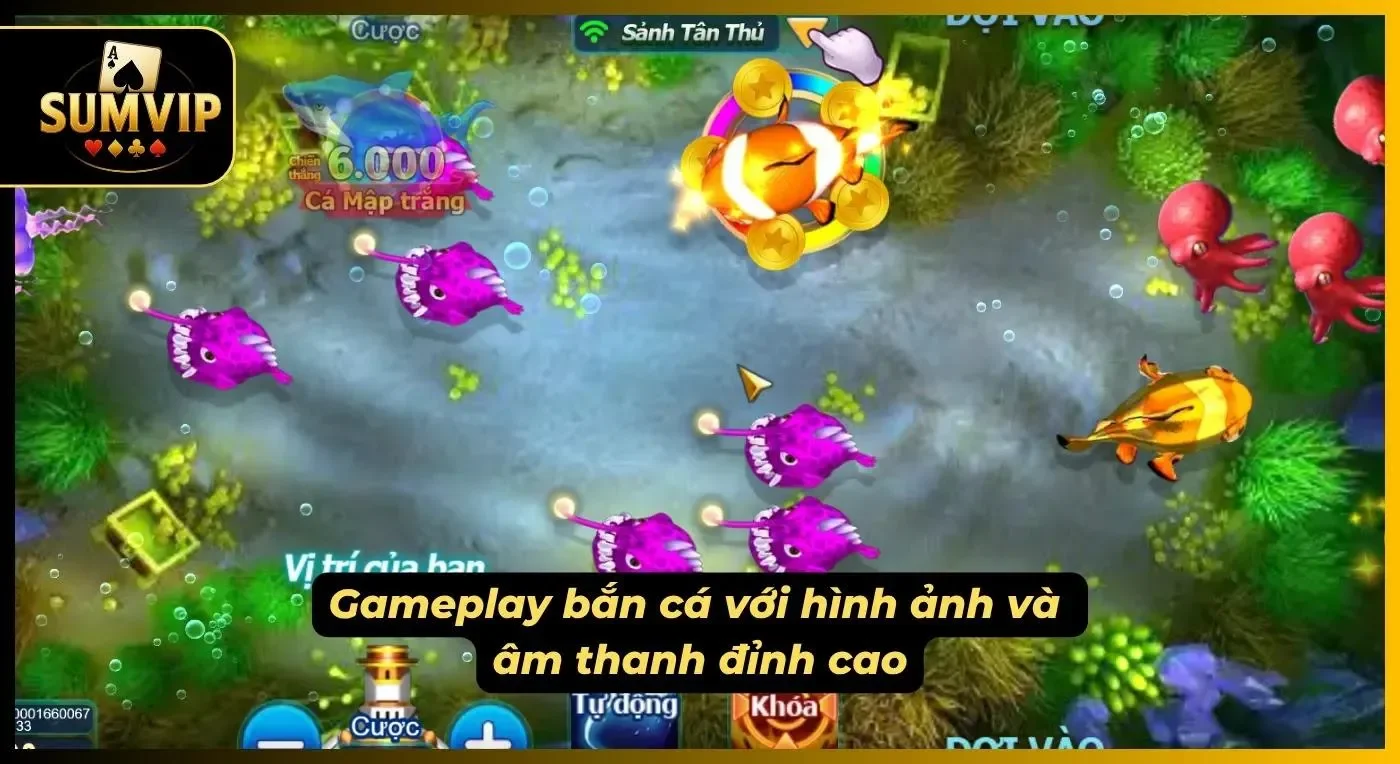 Đồ họa sắc nét giúp theo dõi từng chuyển động trên màn hình