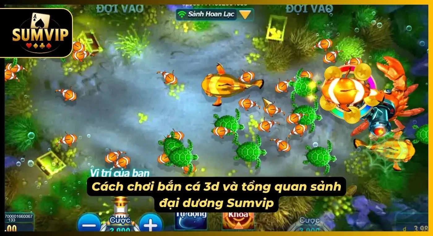 Giới thiệu tổng quan sảnh đại dương của cổng game và cách chơi thắng lớn