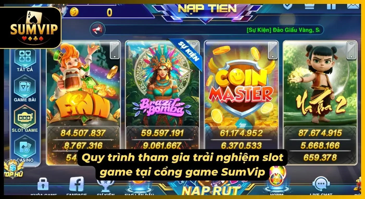 Quy trình 4 bước nhanh chóng để tham gia chơi nổ hũ tại cổng game