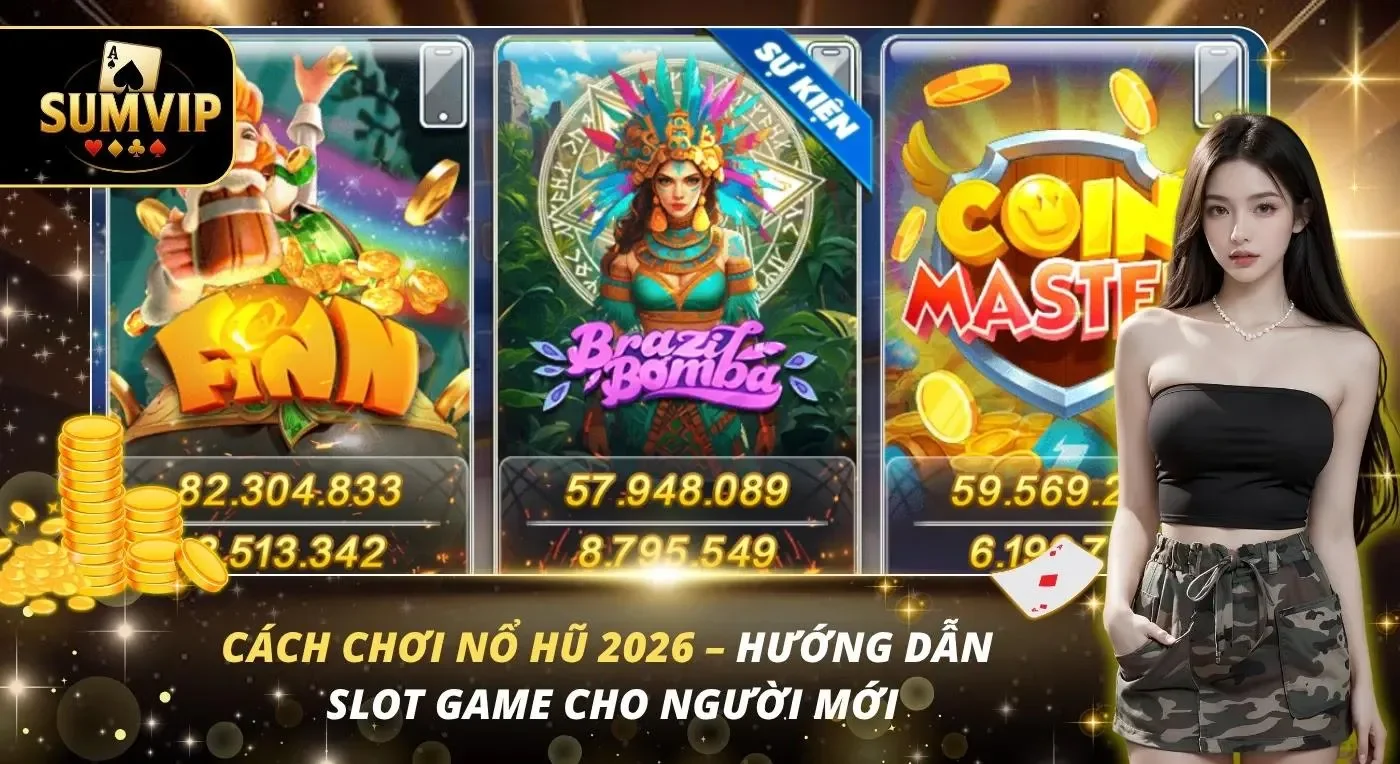 Cách Chơi Nổ Hũ 2026 – Hướng Dẫn Slot Game Cho Người Mới