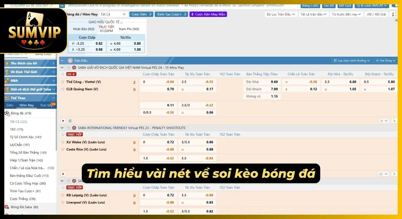Tổng quan thông tin về soi kèo bóng đá