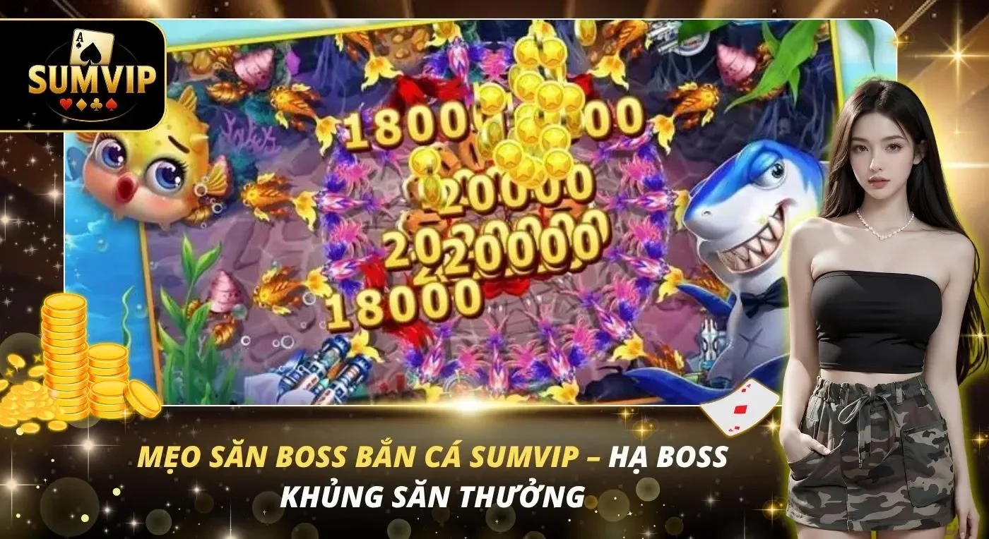 Mẹo Săn Boss Bắn Cá Sumvip – Hạ Boss Khủng Săn Thưởng