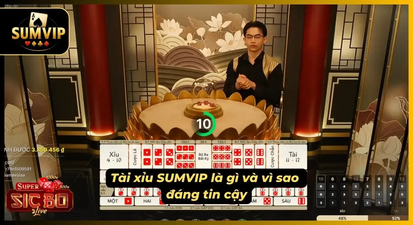 Giao diện hiển thị thông tin rõ ràng trước khi xác nhận cược