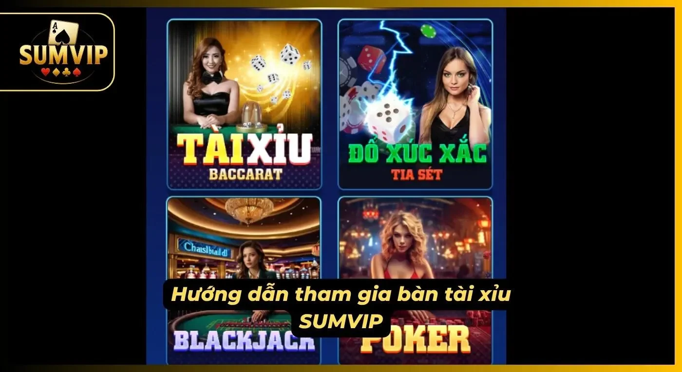 Giao diện bàn chơi hiển thị đầy đủ lựa chọn và số tiền đặt cược