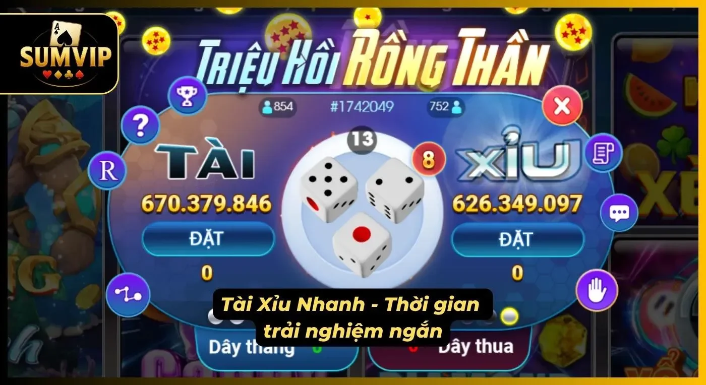 Bảng kết quả với bộ xúc xắc